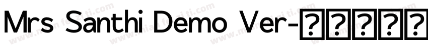 Mrs Santhi Demo Ver字体转换